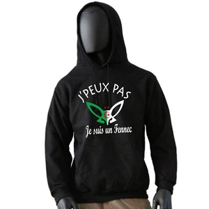 Sweat HOMME DZ FENNEC ALGERIE CAN 2019 JPEUX PAS JE SUIS UN FENNEC - Picture 1 of 5
