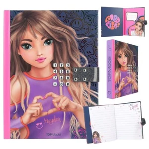 TOPModel Geheimcode Tagebuch mit Sound NIGHT LIGHT Poesiealbum für Mädchen - Bild 1 von 1