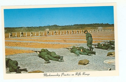 FORT CAMPBELL,KENTUCKY-MARKSMANSHIP PRACTICE-RIFLE RANGE-#72035-3-(KY-F ...