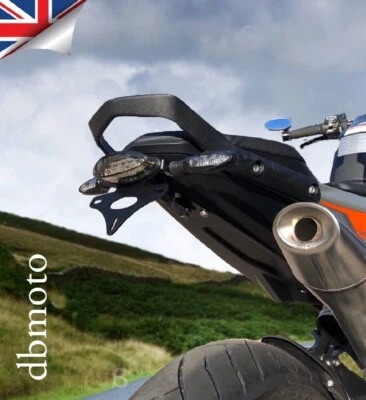 KTM Duke 790/890 / R Queue Rangé 2017 - 2026. Fumé Lentille Made IN UK - Photo 1/4