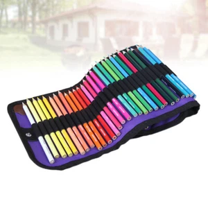 50 Pcs Buntstifte Student Bunte Bleistifte Mit Tasche Segeltuchtasche - Bild 1 von 12