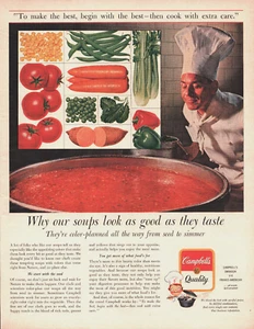 Anuncio Campbell's Why Our Soups Vintage 1962 se ven tan bien como saben - Imagen 1 de 1