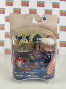 TREASURE PLANET BLISTER HASBRO MINI FIGURE DISNEY CYBORG SILVER COMBATE 2002 - Picture 1 of 4