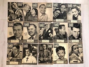 29x TELEVISION RADIO CINEMA (futur Telerama) Année 1955 Michele Morgan - Picture 1 of 3