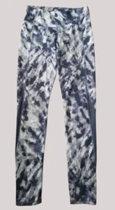 * OLD  NAVY ACTIVE Gray Tie Dye Full Length Yoga Leggings Girls XL Size 14 - Picture 1 of 5