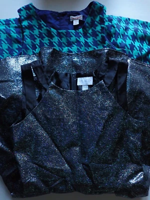 Vestidos Niñas Cat & Jack Grande 10/12 y Lugar Infantil Talla 12 Verde Plata Foto 1 de 4