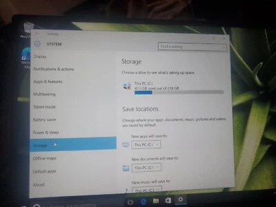 Dell XPS 13 9360 TOUCH 13" Intel Core i7-7500U 2.7GHz 8GB Ram 240GB  - Image 1 of 4