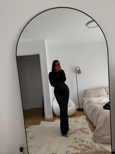 OFF WHITE Maxi abito polo bianco sporco