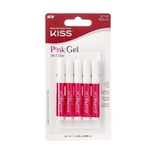 Kiss Pink GEL Nail Glue (3 Pack)