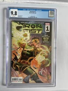 IRON FIST #1 CGC 9.8! JIM CHEUNG VARIANT COVER!  - Bild 1 von 4