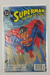 Superman The Man of Steel #1 comic book 48-page 1st issue (July 1991) - Picture 1 of 1