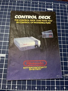 Nintendo NES Control Deck System Console Instruction Manual Booklet ONLY, 1988 - Picture 1 of 7