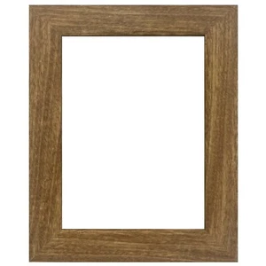 US Art Frames 1" Flat Natural Oak MDF Wall Decor Picture Poster Frame - Picture 1 of 7