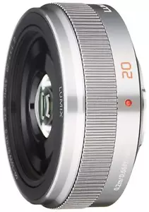 Panasonic LUMIX G Pancake Lens 20mm / F1.7 II ASPH Silver Micro Four Thirds EMS - Picture 1 of 3