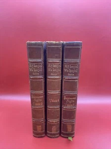 Vintage Alf Laylah Wa Laylah-Thousand Nights And A Night By Richard Burton 3 vol - Imagen 1 de 11