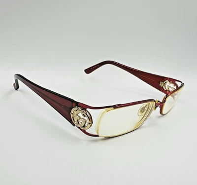 Gafas Gucci GG2838 UZ3 monturas rojas solo 52-16-125 Foto 1 de 4