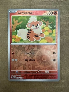 Growlithe (Reverse Holo) 027/182 Pokemon TCG Destined Rivals - Picture 1 of 1
