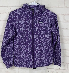 Chaqueta con Capucha Patagonia Talla Niños Grande Pez Púrpura - Imagen 1 de 6