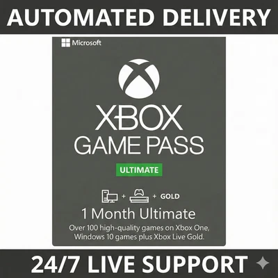 Xbox Game Pass Ultimate — подписка на 1 месяц — существующие пользователи — только США - Изображение 1 из 4