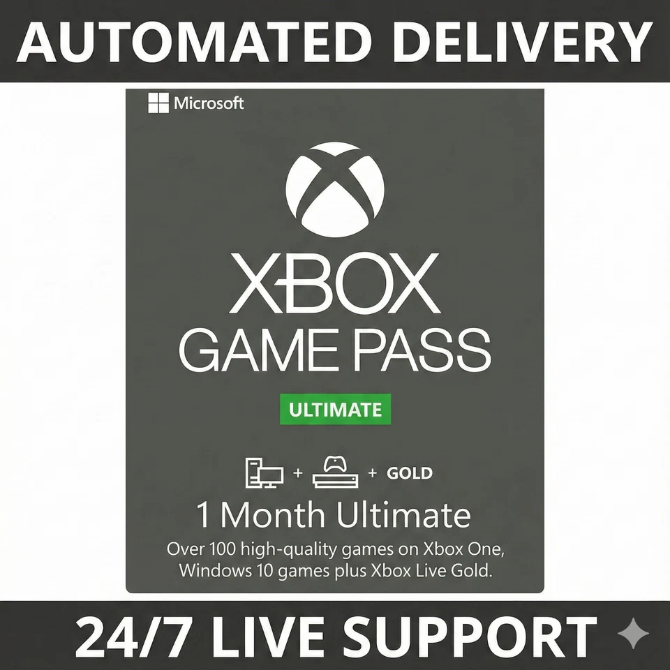 Xbox Game Pass Ultimate - 1 mes de suscripción - Usuarios existentes - Solo EE. UU. Foto 1 de 4