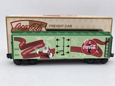 K-Line K642-5102 Coca-Cola Christmas Wood Sided Reefer Car - 2001 - New - O - Image 1 of 4