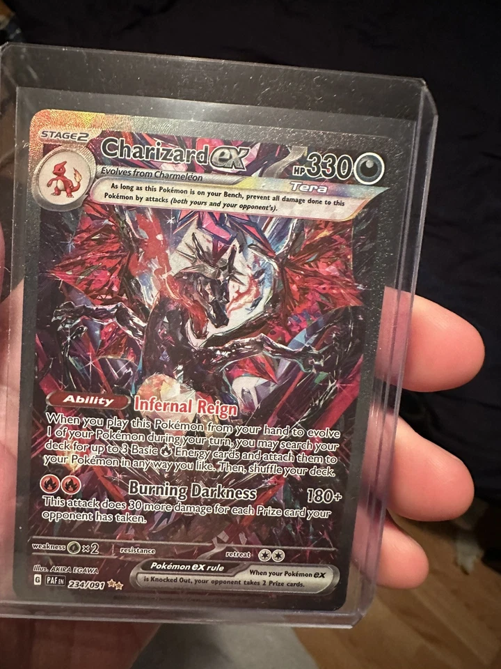Pokémon TCG Charizard EX Paldean Fates 234/091 - Image 1 of 4