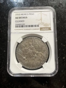 1910 Mexiko Silber Caballito Peso NGC original vz Detail | KM-453 - Bild 1 von 4