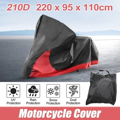 2 in 1 Storage Bag Motorcycle Cover L for Harley Sportster Iron 883 Street 750 — 第 1/4 张图片