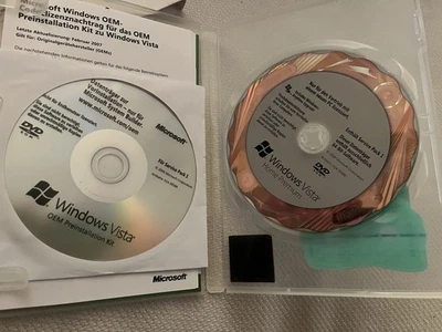 Windows Vista Home Premium 64Bit SP1 DVD mit Produktkey und Handbuch - Bild 1 von 3