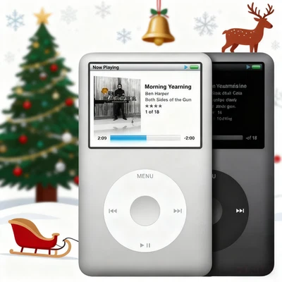 NEW Apple iPod Classic 7th 6th 5th Gen 128GB 256GB 1TB Vintage MP3 Player Modded - Image 1 of 4