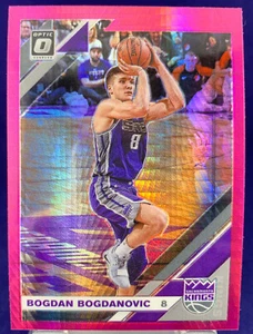 Tarjeta paralela NBA Donruss Optic 2019-20 BOGDAN BOGDANOVIC KINGS HYPER PINK PRIZM - Imagen 1 de 2
