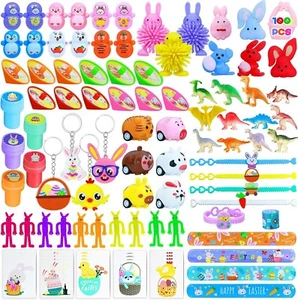100Pcs Easter Egg Fillers,Easter Basket Stuffers,Easter Baskets for Kids Easter - Picture 1 of 6