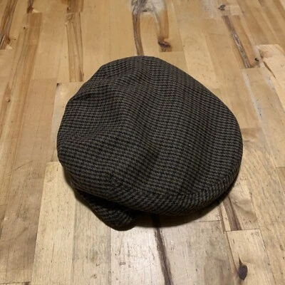 Gorra plana Stetson M mezcla de lana pico de pato pata de gallo cabina de conducción golf noticiero Foto 1 de 4