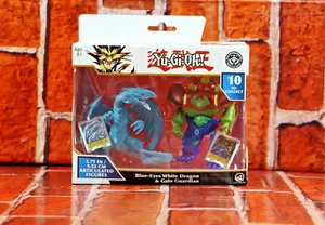 Konami Yu-GI-Oh Blue-Eyes White Dragon & Gate Guardian 3.75" Figure Battle Pack - Picture 1 of 8