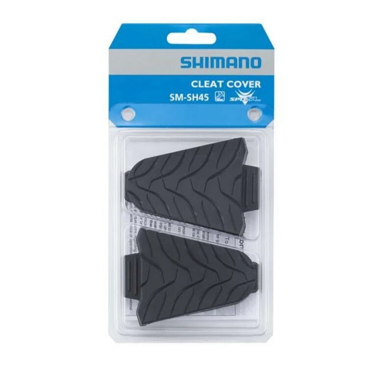 PIEZAS ORIGINALES SHIMANO SM-SH45 CUBIERTAS DE TACOS CUBIERTA DE ZAPATA BICICLETA DE CARRETERA PEDALES SPD-SL Foto 1 de 4