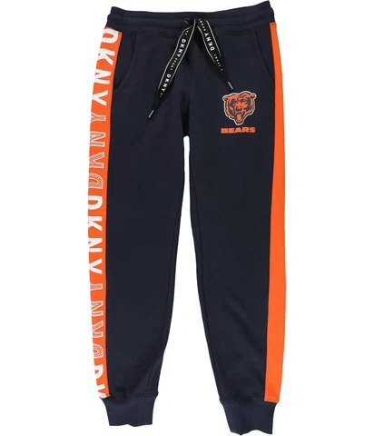DKNY Womens Chicago Bears Athletic Sweatpants, Blue, Small Cover