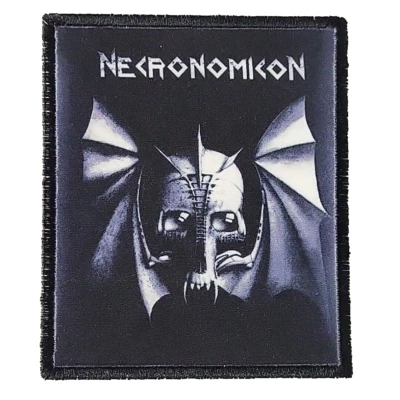 NECRONOMICON s/t First Album SMALL PATCH Printed Band Logo - Image 1 of 4