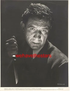 DE COLECCIÓN Mike Mazurki DICK TRACY '45 ""SPLITFACE"" Retrato PLUS Autógrafo - Imagen 1 de 2