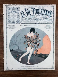 Revue Complete LA VIE PARISIENNE 1911 # 16 Leonnec (Tennis) - Sacha Guitry - Foto 1 di 4