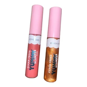 CoverGirl Clean Fresh Yummy Plumper Gloss It’s Gold Outside Love At Frost Sight - Picture 1 of 1
