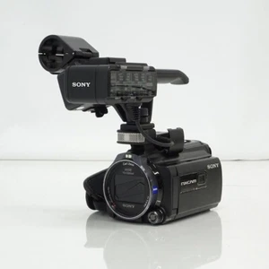 SONY HXR-NX30J NXCAM Camcorder 96GB Projector Function Problem W/ Battery - Picture 1 of 8