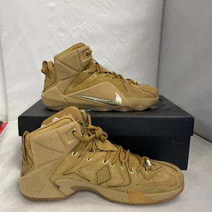Lebron 12 Ext Wheat Qs Size 10.5 - Picture 1 of 8