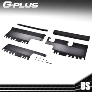 Fit For 15-18 Subaru WRX & STI 4-Door Radiator Shroud Cooling Plate Kit Black - Picture 1 of 12