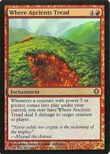 MTG - Shards of Alara - Where Ancients Tread - Foil - NM
