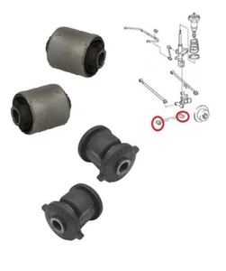 Rear Trailing Control Arm Hub Knuckle Bushes Bushings for Lexus RX400h - Picture 1 of 2