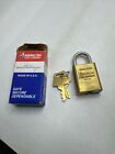 American lock Company vintage inutilisé série 5530 2 clés USA Xfl durci