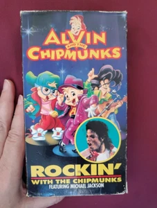 Alvin and the Chipmunks Rockin’ With the Chipmunks Featuring Michael Jackson VHS - Picture 1 of 11