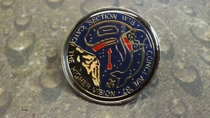 Sección W1B Cónclave 1987 vintage BSA pin insignia atrapa la visión superior - Imagen 1 de 4