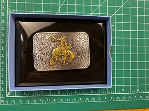 Vintage Nocona Bronco Rider Belt Buckle - Picture 1 of 2