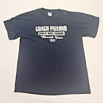 Penn State Shirt Large Joe Paterno Thank You PSU Nittany Lions Blue 167 - Image 1 of 4